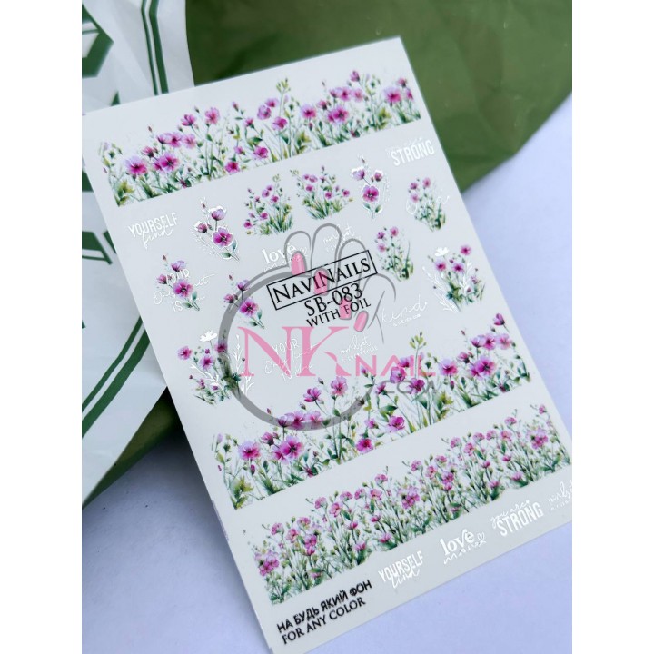Слайдер Navi Nails SB-083 silver